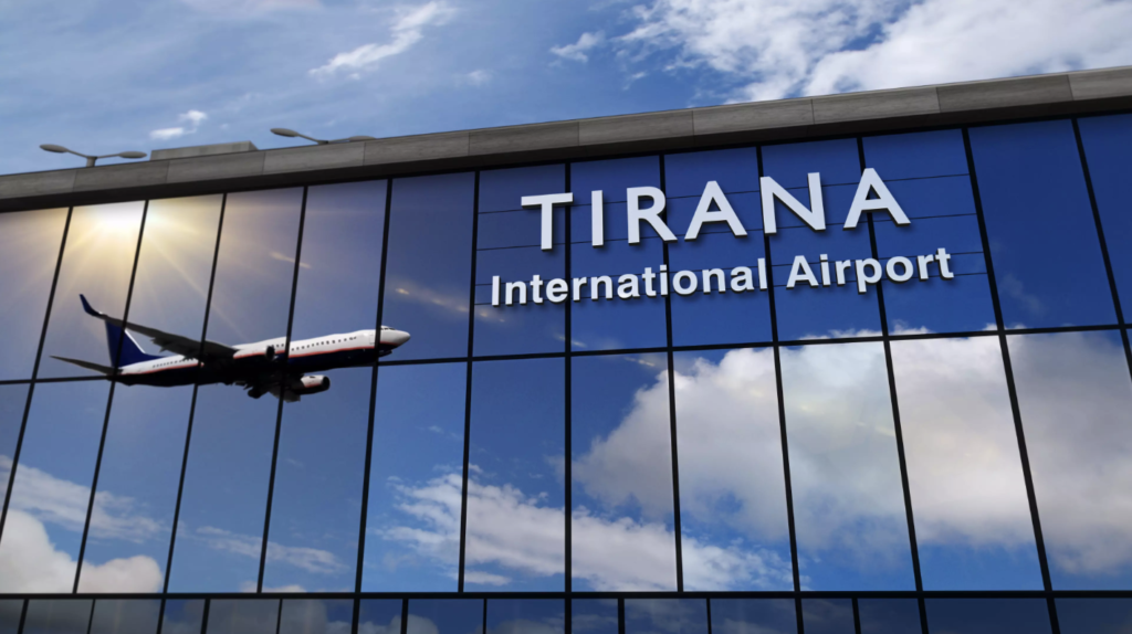 tirana airport albania