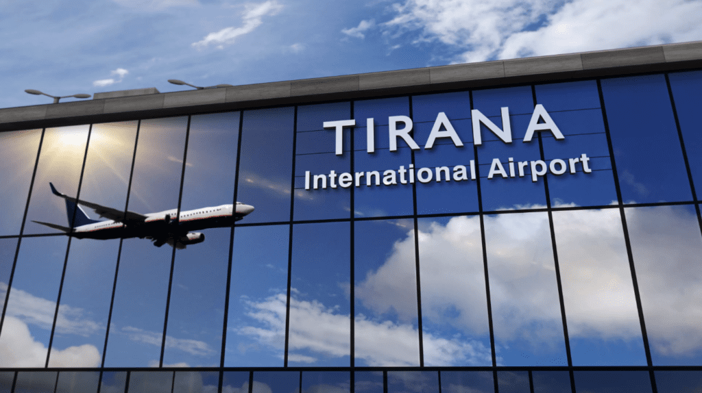 tirana airport albania