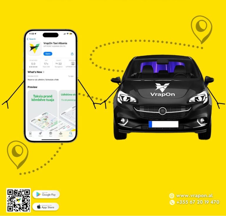 Rinas Airport transfers with VrapOn
